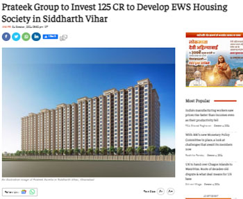 Prateek Group News