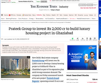 Prateek Group Coverages