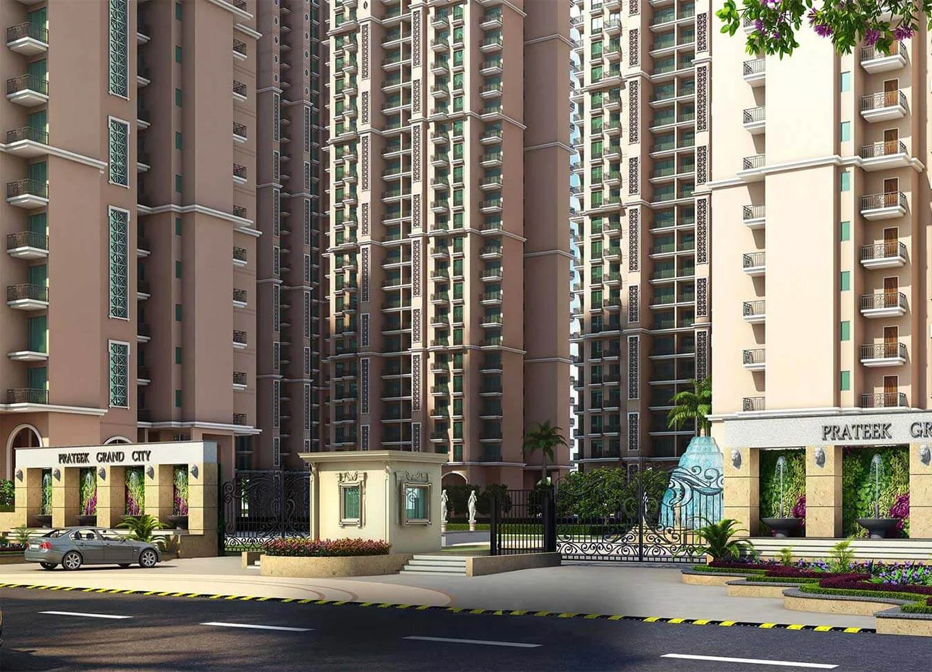 Grand city amenities