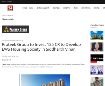 Prateek Group Coverages