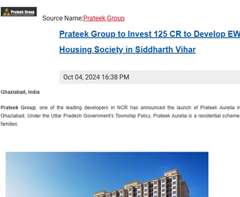 Prateek Group Coverages