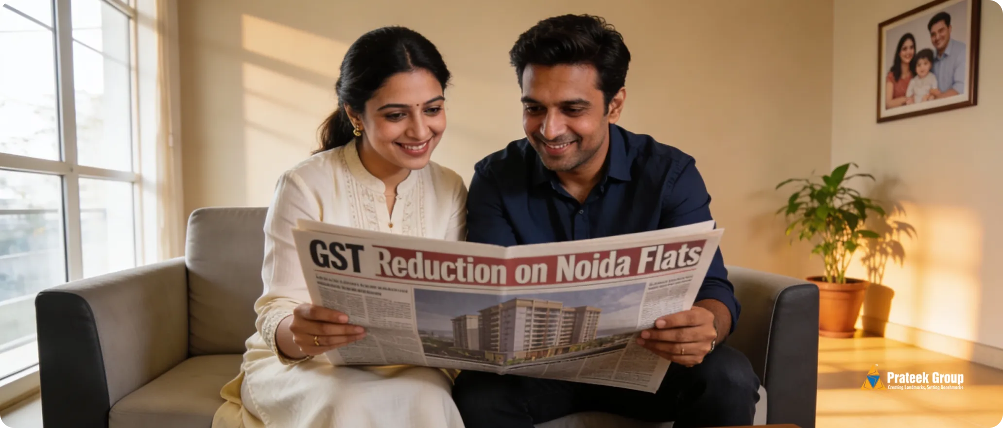 How GST Reduction is Making Apartments in Noida More Affordable cover