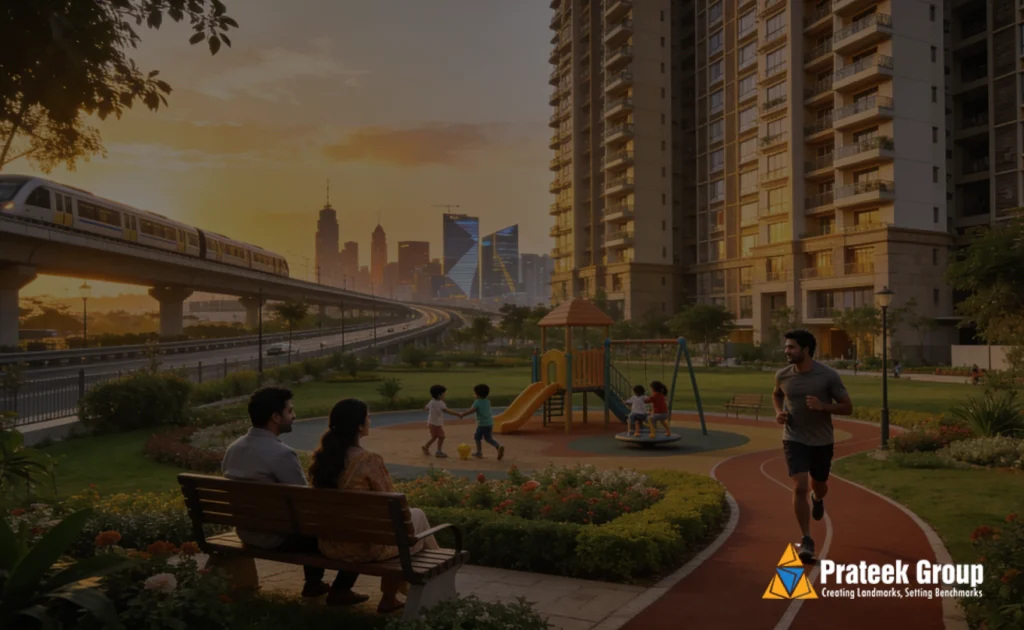 Noida’s New Residential Advantage Family Living Backed by Infrastructure Growth Cover