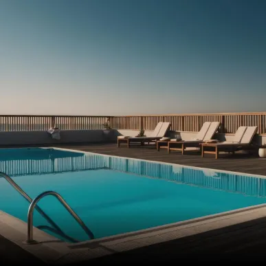 Pool deck