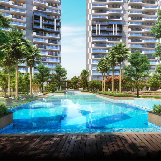 Poolside spaces