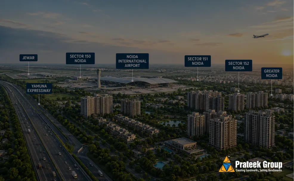 Best Areas To Buy Near Noida International Airport In 2026 cover