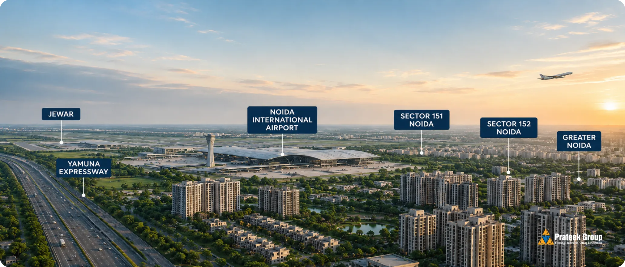 Best Areas To Buy Near Noida International Airport In 2026