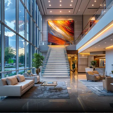 Double-Height Lobby