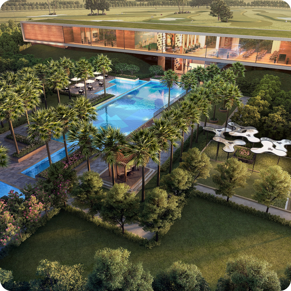 Duplex Penthouses with Golf Greens Views