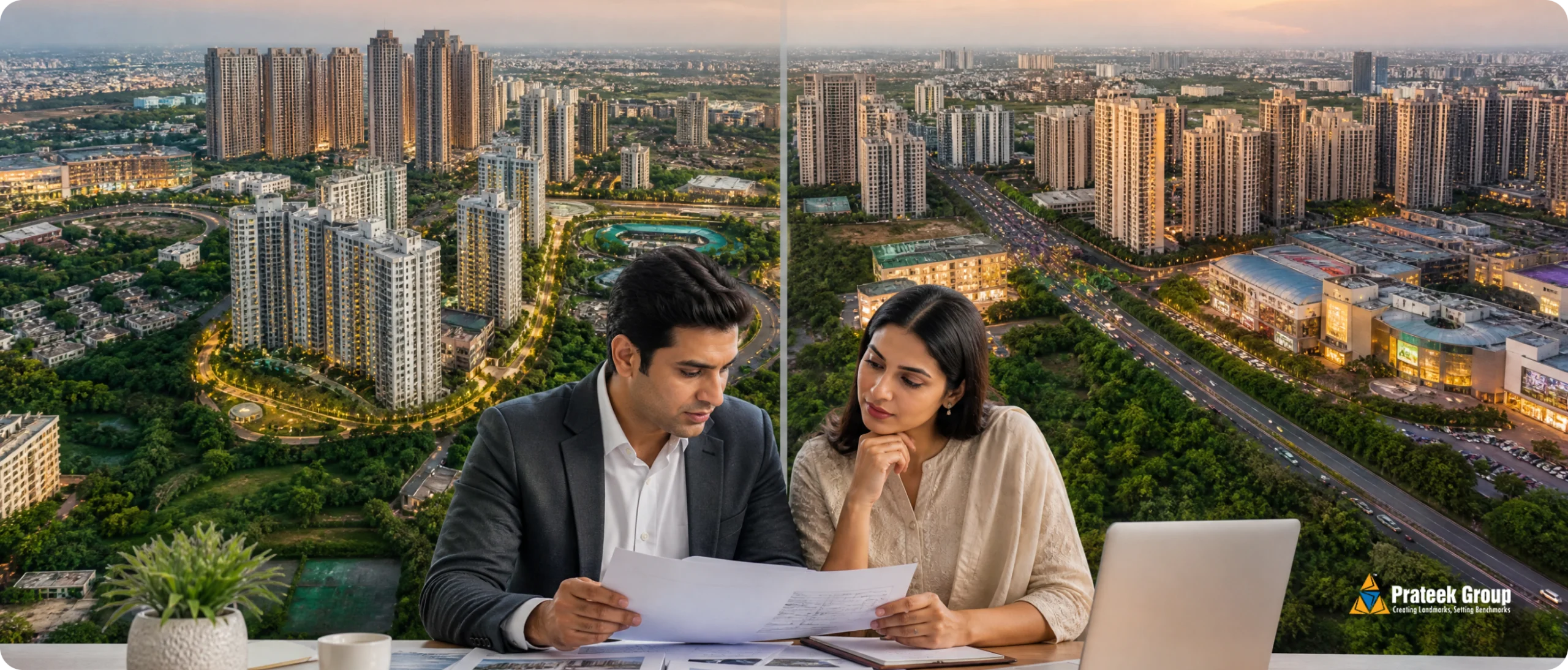 Noida and Ghaziabad follow the same state system, but the buyer cost can differ