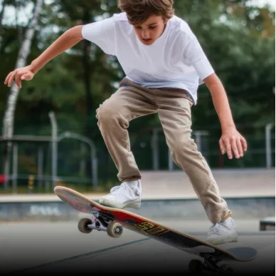 Skating area