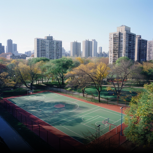 Sports courts