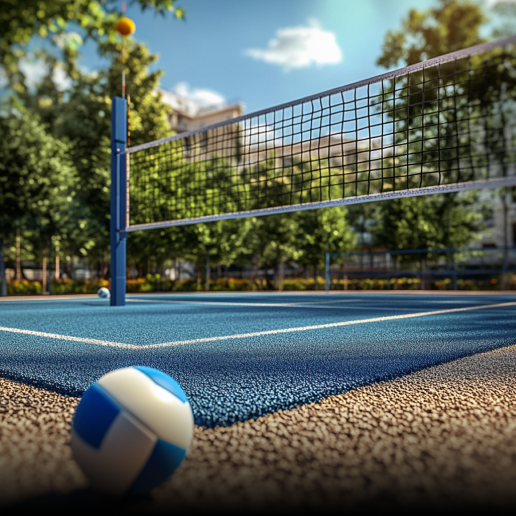 Volleyball court