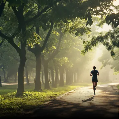 Jogging trail