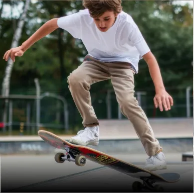 Skating area
