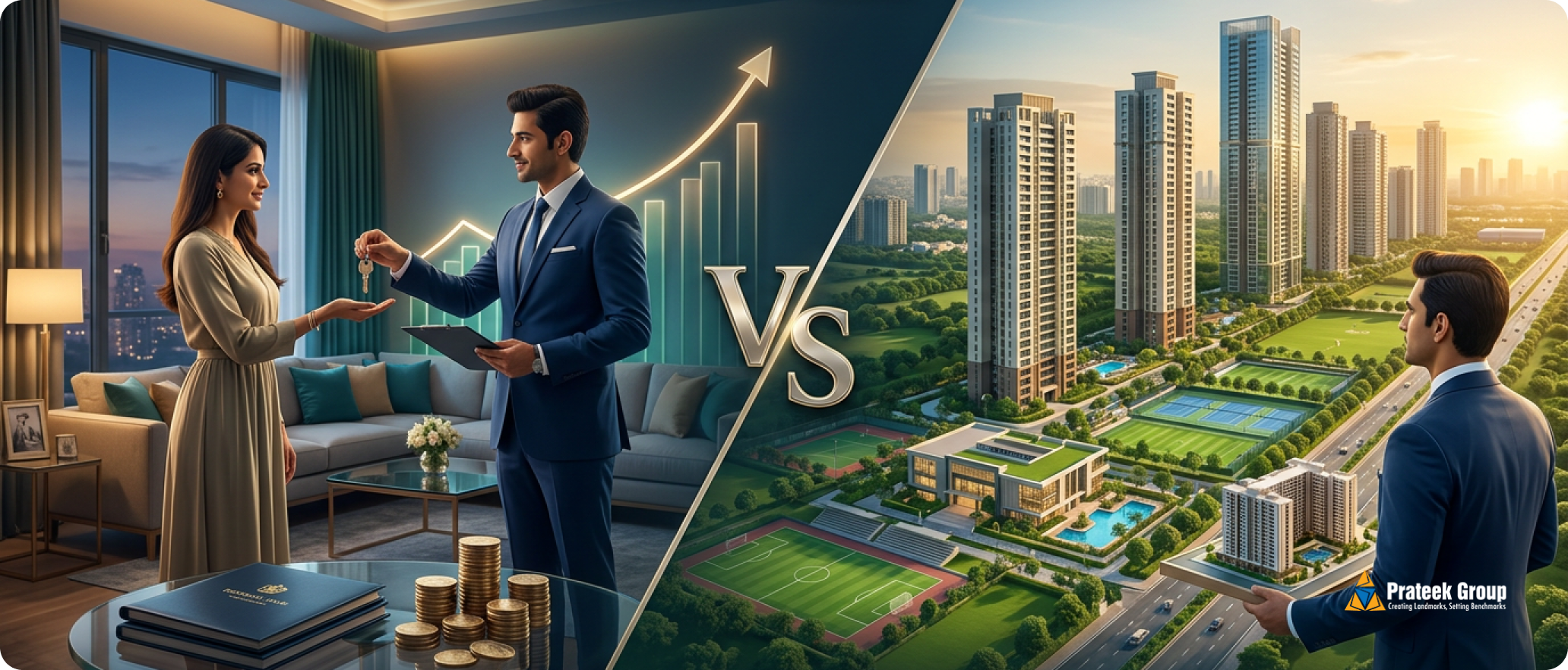 Capital Appreciation vs Rental Yield in Sector 150, Noida_ Which Investment Strategy Works Better in the Future