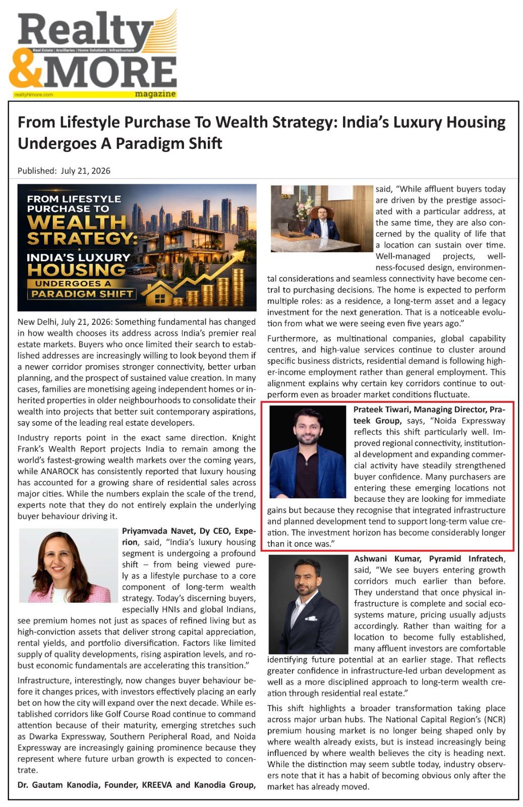 From Lifestyle Purchase To Wealth Strategy: India’s Luxury Housing Undergoes A Paradigm Shift