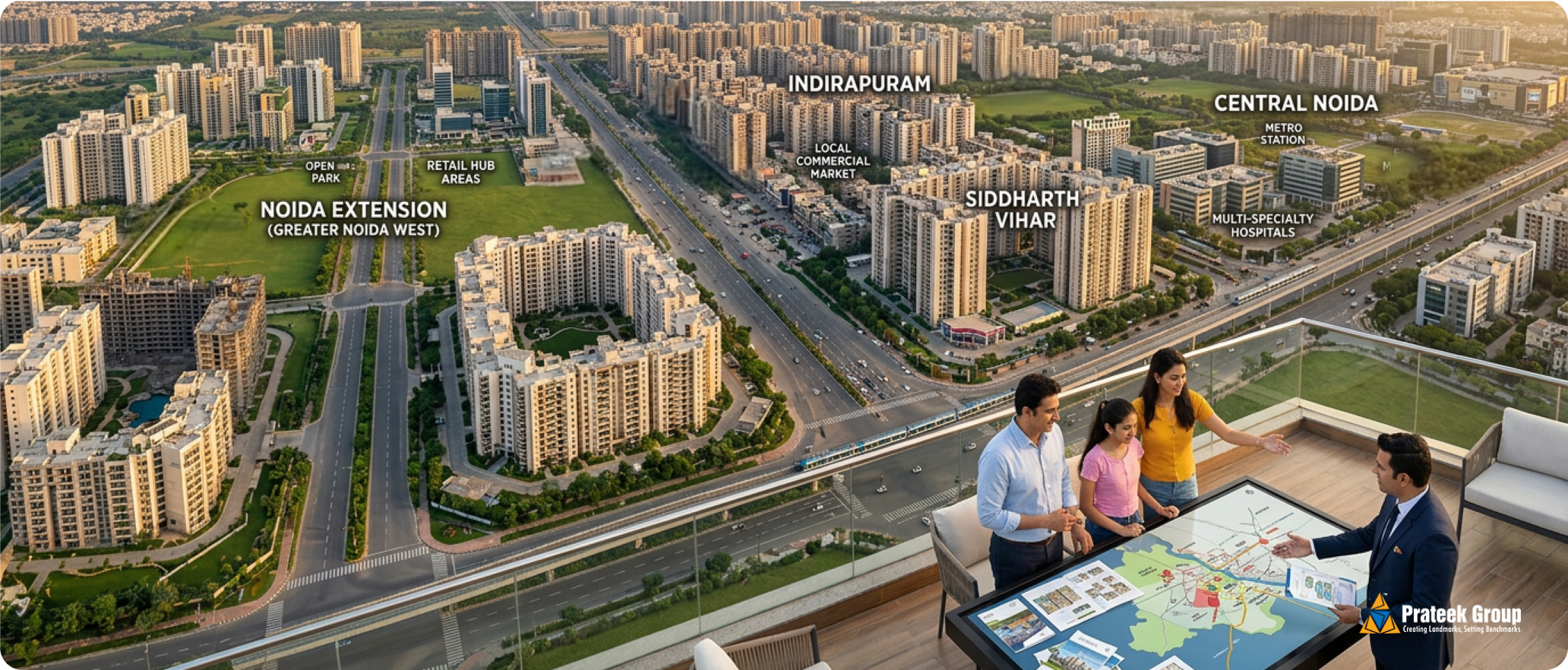 How Noida Extension compares with nearby NCR locations
