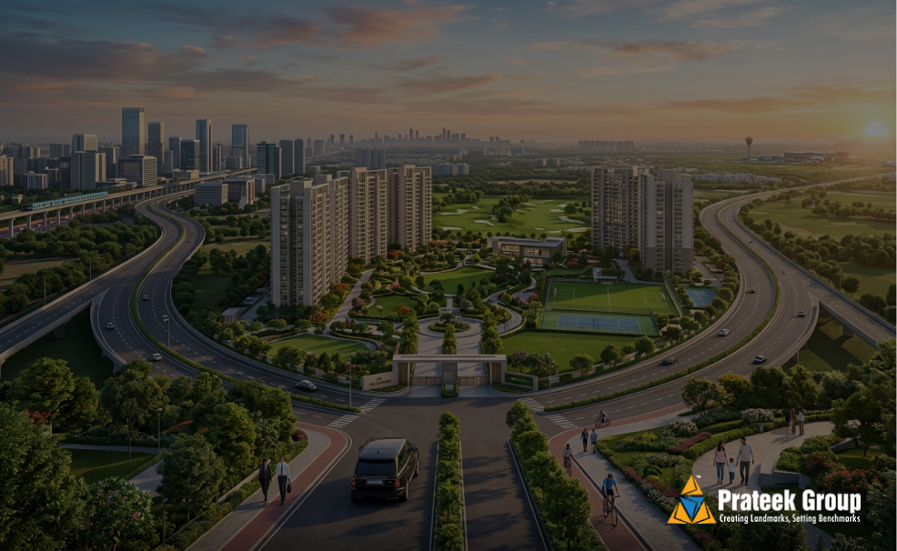The Three-Expressway Advantage_ How Sector 150 Noida's Location Shapes Your Commute and Long-Term Value cover