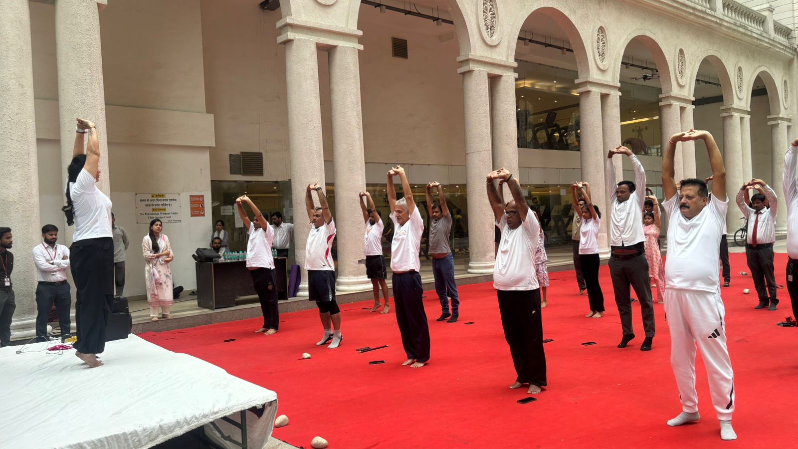 Prateek Grand City Celebrates International Yoga Day with Community Wellness Session