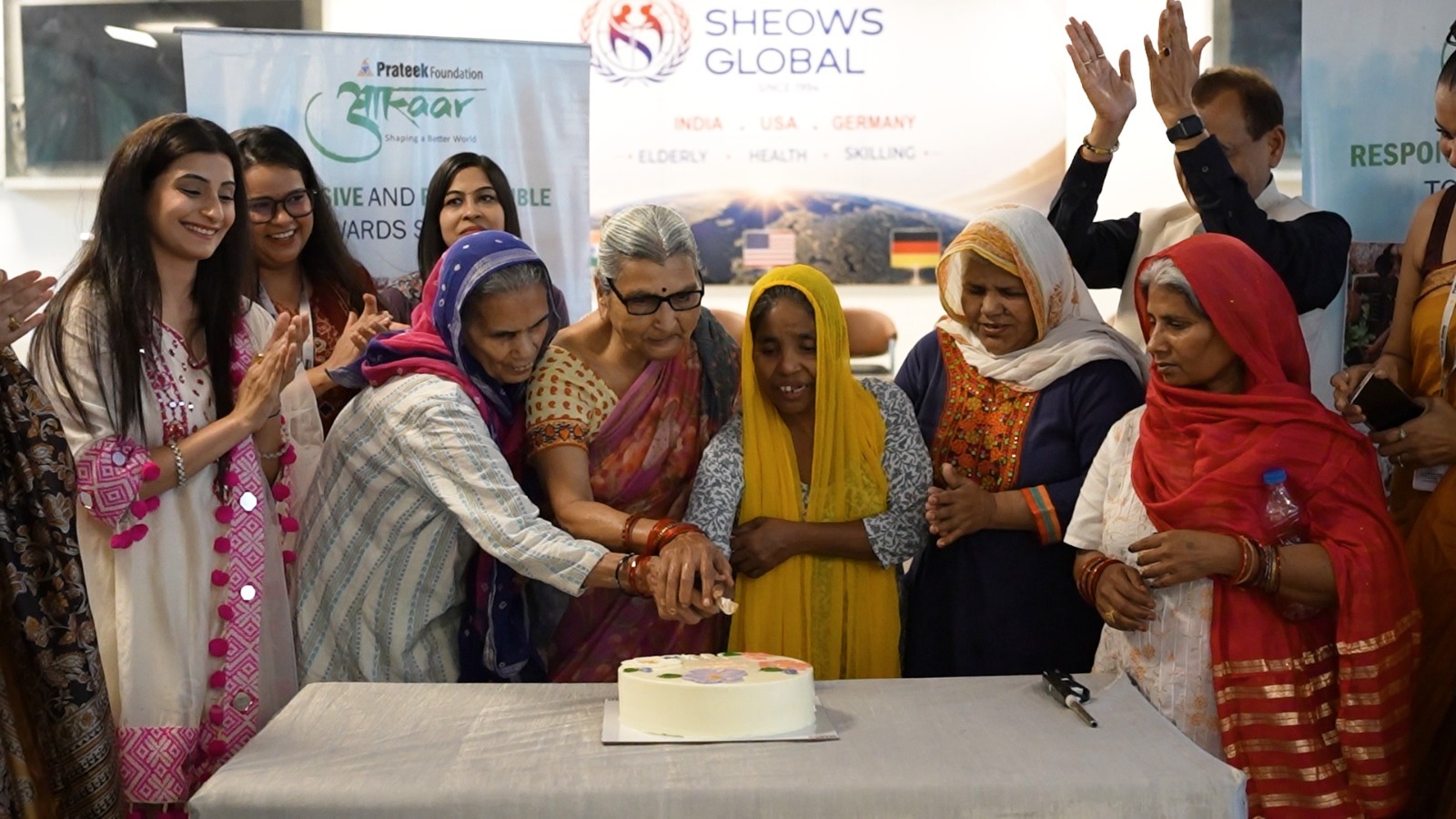 Mother's Day Celebration with SHEOW Elders By Prateek Foundation Aakar