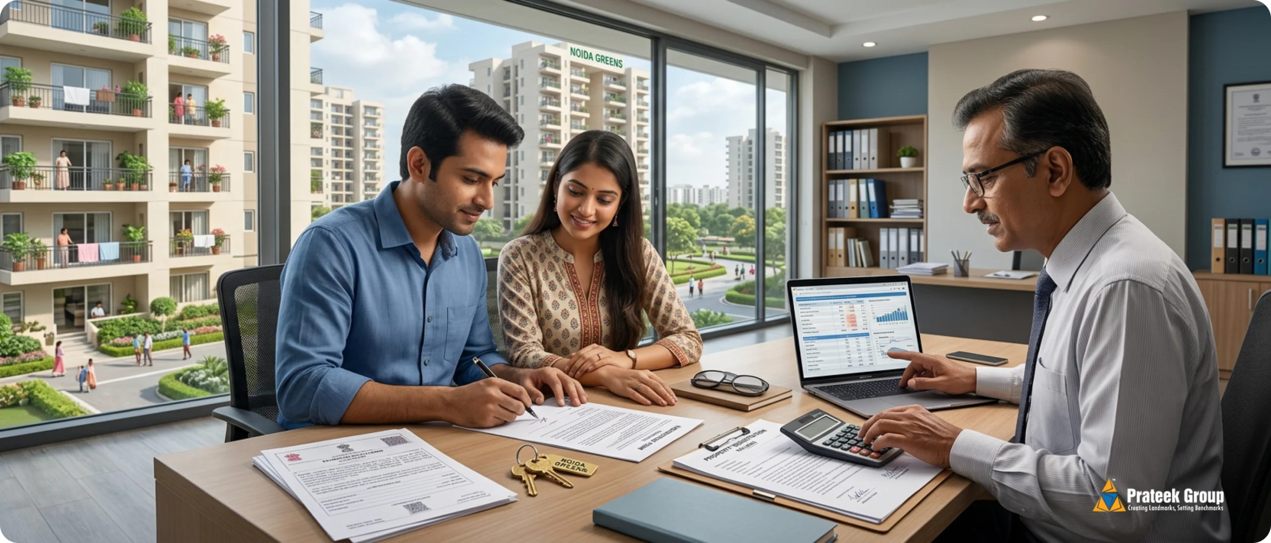 GST on property registration