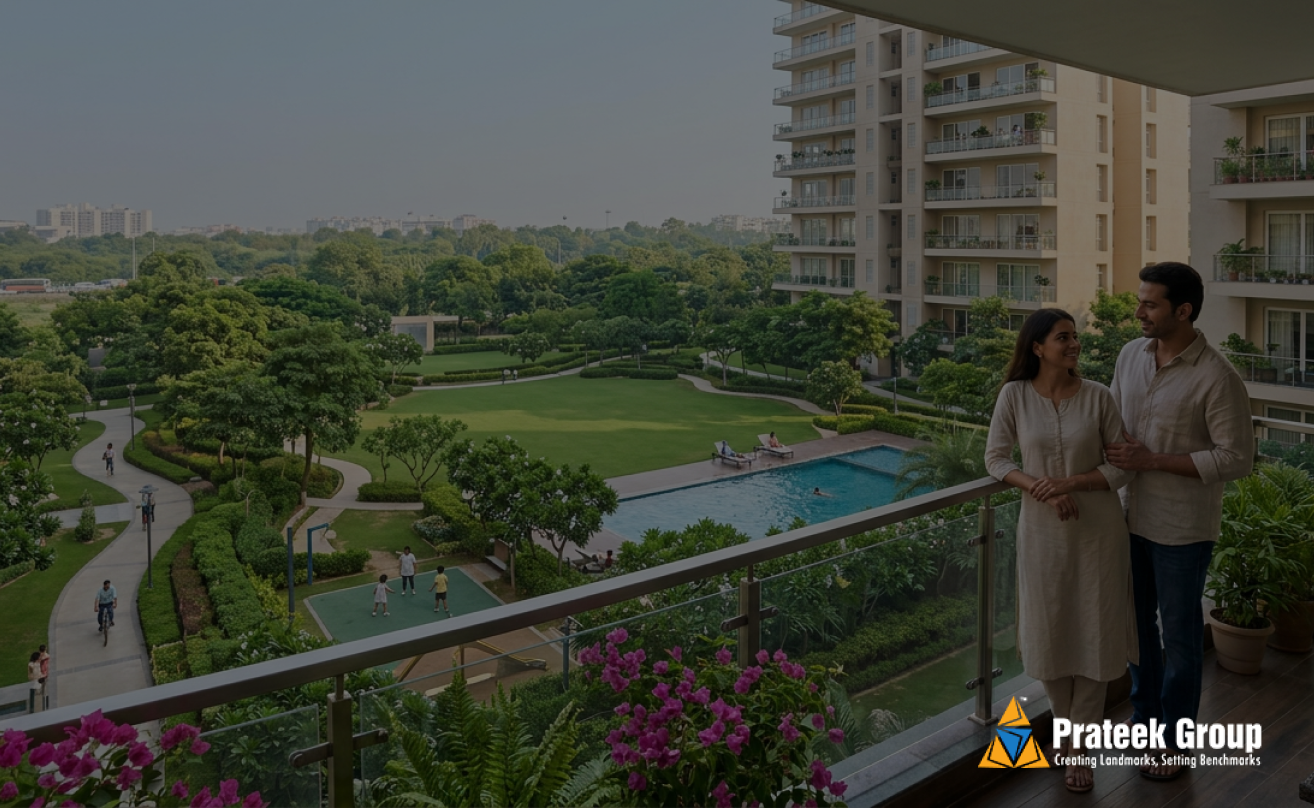 Peaceful apartments in Noida_ how to find a calm, green society with an open view, and which floor to pick